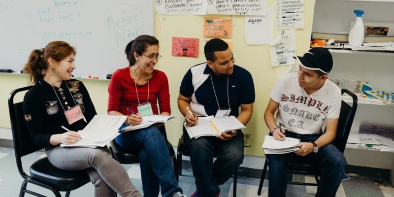 Picture of student from the Riverside Language Program