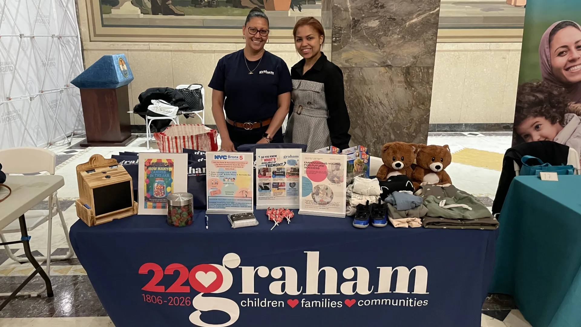 Volunteers at Graham Windham