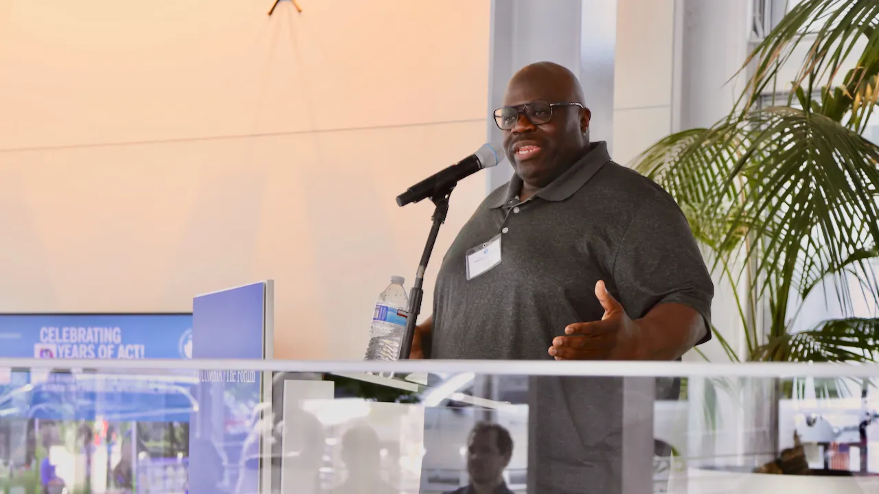 Thomas Perry, Cathedral Community Cares. Photo by Bruce Gilbert

