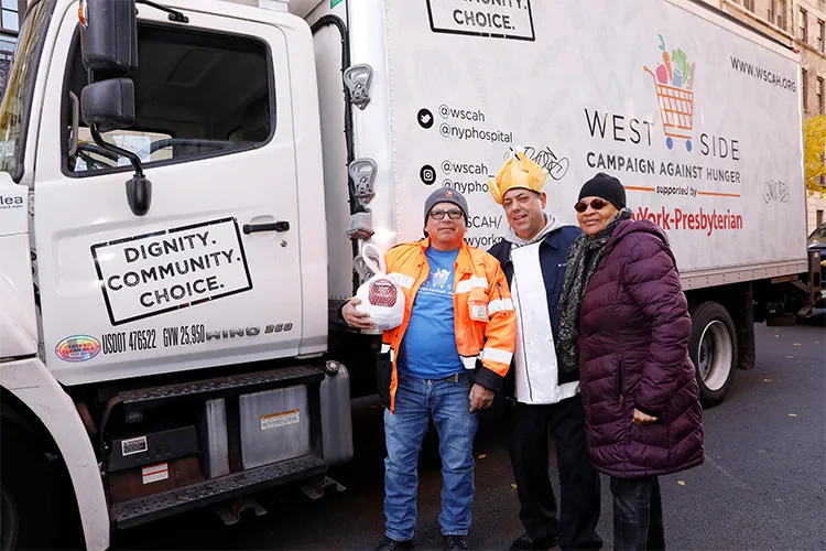 West Side Campaign Against Hunger Truck