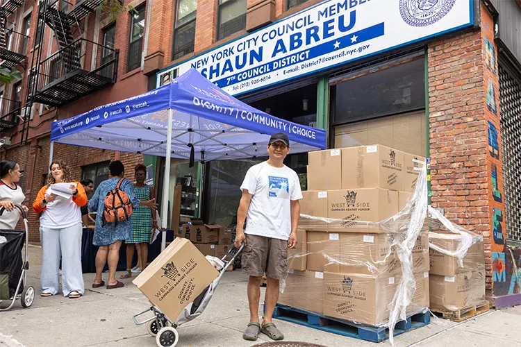 WSCAH mobile pantry